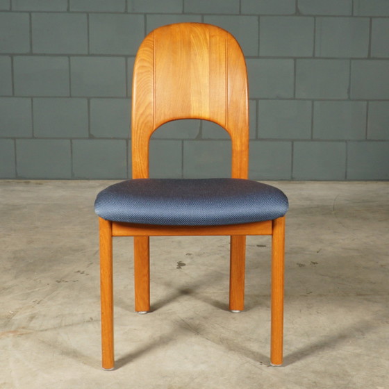 Image 1 of Set Met 4 Eetkamerstoelen – Holstebro Denmark – Jaren 70