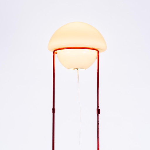 Roberto Pamio, 1960S Italiaanse champignon vloerlamp van Murano glas