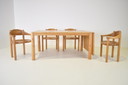 Hirtshals Sawmill eettafel set door Rainer Daumiller
