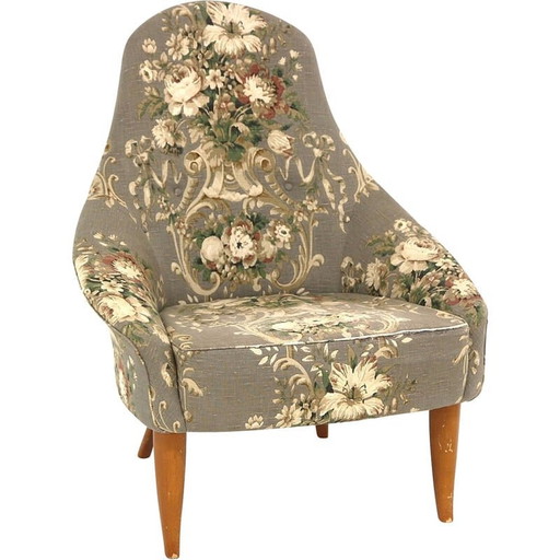 Vintage fauteuil "Lila Eva" van Kerstin Hörlin Holmqvist, Zweden 1960