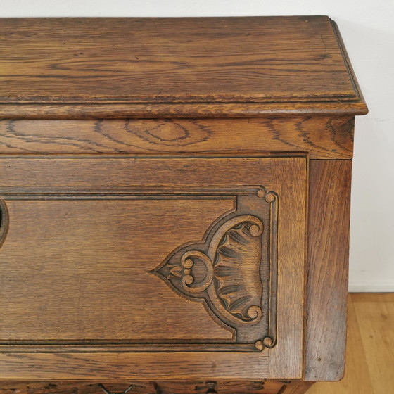 Image 1 of Vintage Secretaire Ladekast Landelijk Bureau Buro