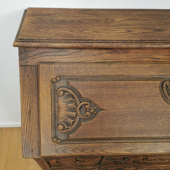 Image 1 of Vintage Secretaire Ladekast Landelijk Bureau Buro