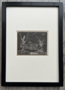 Jan Mankes  - Originele Ingelijste Heliogravure Zeelt 1923