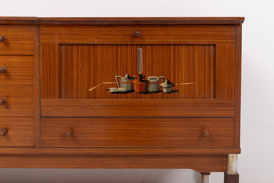 Image 1 of Italiaans Mid Century Modern dressoir, jaren 1950