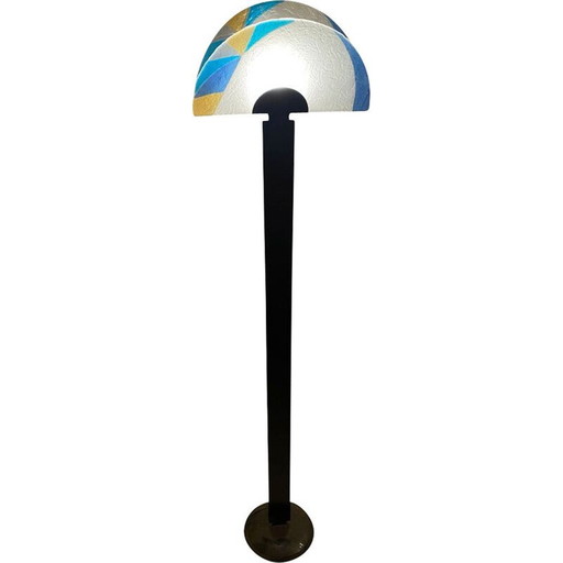 Vintage Vetri vloerlamp van Murano glas, jaren 1980