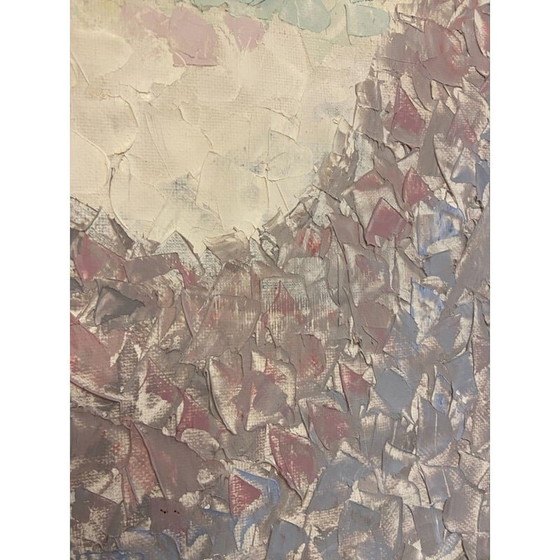 Image 1 of Vintage schilderij "Het Concert" door M. Tchrrouch, 1989