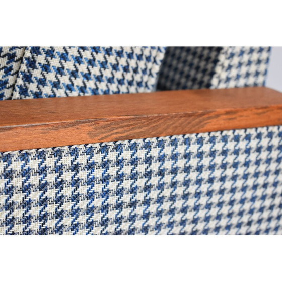 Image 1 of Vintage fauteuil ZWP-8, houndstooth 1970