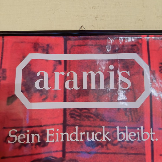 Image 1 of Vintage Aramis parfum reclame poster