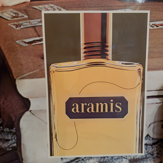 Image 1 of Vintage Aramis parfum reclame poster