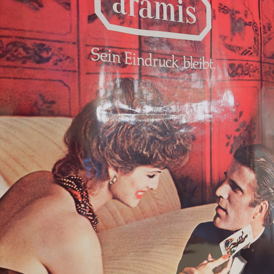 Image 1 of Vintage Aramis parfum reclame poster