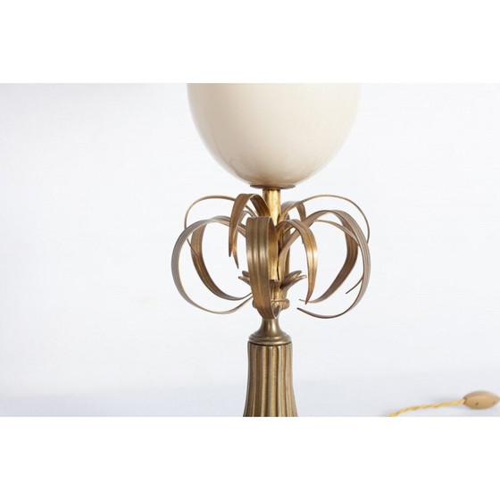 Image 1 of Sculpturale tafellamp van Belgochrom - 1960