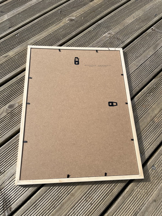 Image 1 of Abstracte plakkaatverf op getint papier 250G.