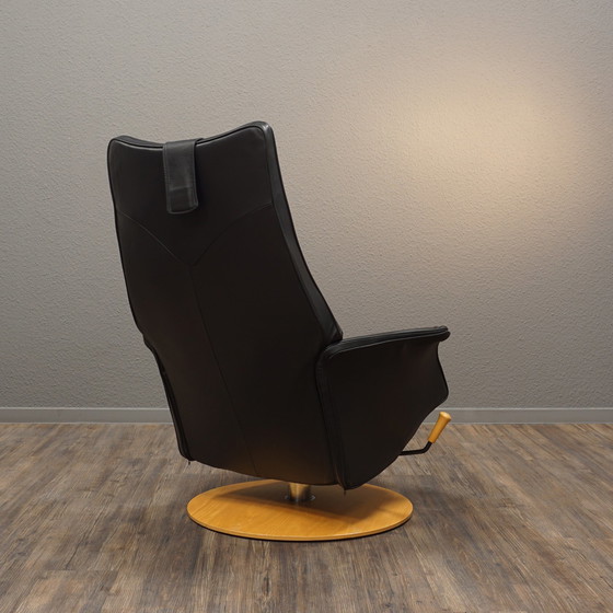 Image 1 of Modi-Skand Leer Fauteuils Vintage