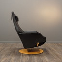 Modi-Skand Leer Fauteuils Vintage