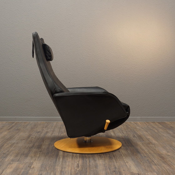 Image 1 of Modi-Skand Leer Fauteuils Vintage