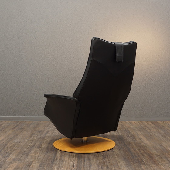 Image 1 of Modi-Skand Leer Fauteuils Vintage