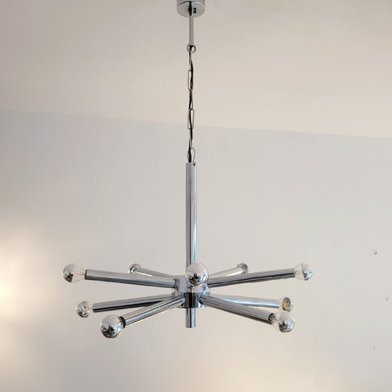 Image 1 of Vintage Italiaanse chromen hanger