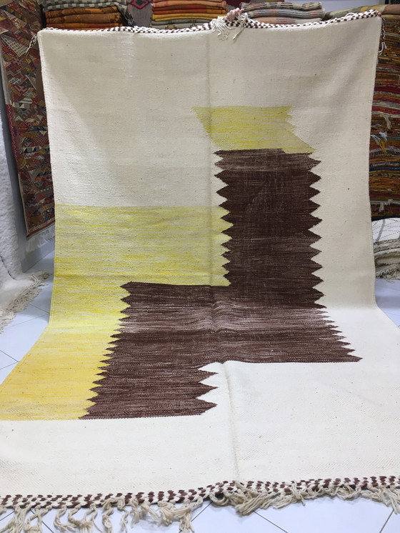 Image 1 of Kelim Boujad Berbers tapijt 3m25 x 2m05