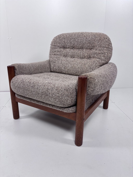 Vintage Stoel Teak Fauteuil Easy Chair 2