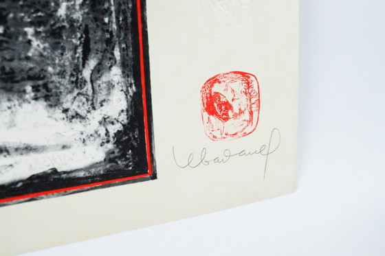 Image 1 of Dang Lebadang, 'Le Cheval', kleurets, jaren 1970