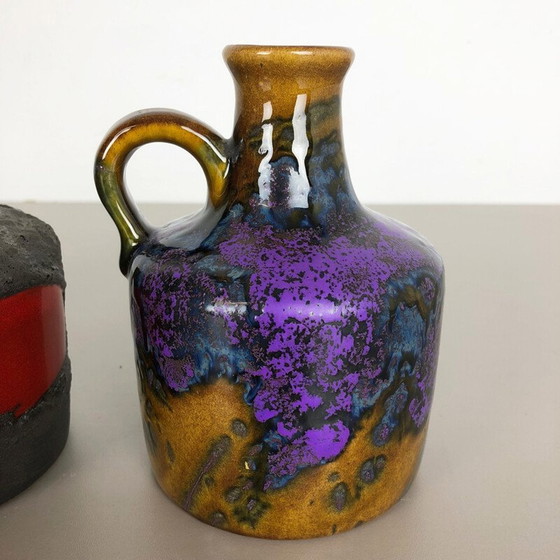 Image 1 of Set van 3 vintage keramische vazen door Marei Ceramics, Duitsland 1970