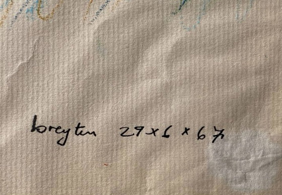 Image 1 of Breyten Breytenbach, Origineel schilderij 1967. Bonnievale, Afrika, Frankrijk.