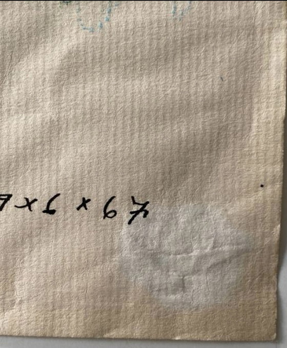 Image 1 of Breyten Breytenbach, Origineel schilderij 1967. Bonnievale, Afrika, Frankrijk.