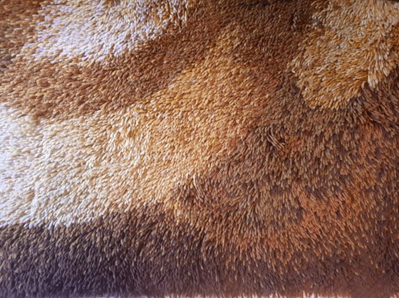 Image 1 of Groot Vintage Vloerkleed - Pop Psyche - Xxl - 295 Cm X 200 Cm - 1970