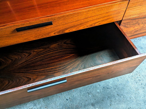 Image 1 of 3X Rosewood Wall Unit - Ib Kofod-Larsen For Faarup Møbelfabrik 