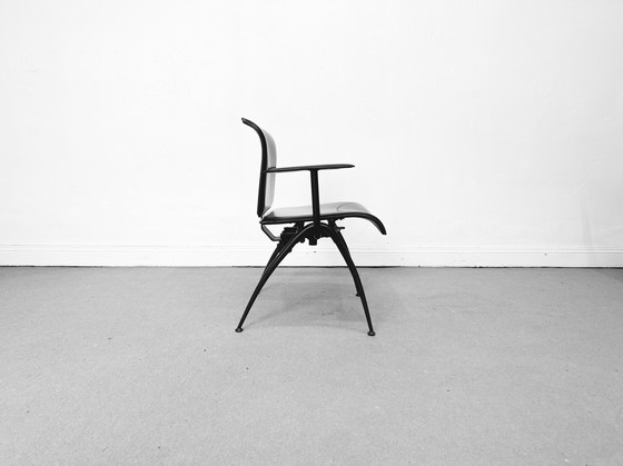 Image 1 of 1/10 Fasem Postmoderne Leren Conferentiestoelen Bureaustoel Bureau 70