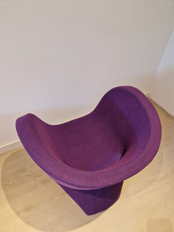 Image 1 of 2x Moroso fauteuil Victoria and Albert paars