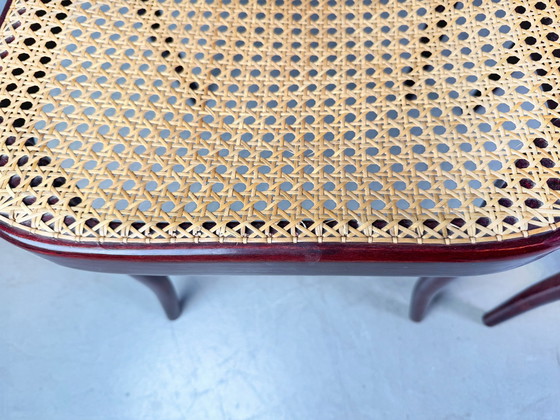 Image 1 of Set van 4 stoelen uit Mid Century Thonet model 811 Josef Hoffmann