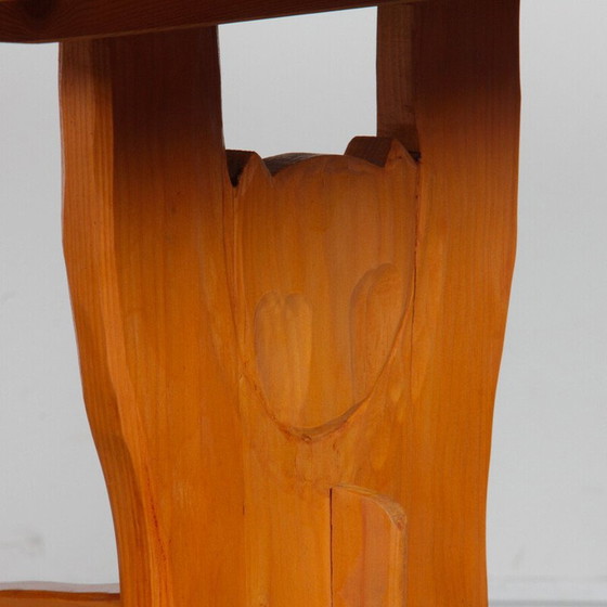 Image 1 of Vintage houten eettafel, 1960