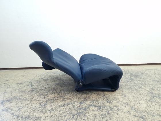 Image 1 of Cassina Wink Chair design leren fauteuil loungestoel relaxfauteuil