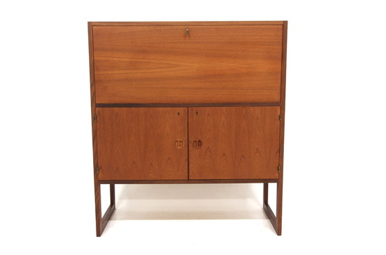 Image 1 of Teakhouten 'Varié-B' barkast, Arne Wahl-Iversen, Möbel-Ikéa, Zweden, 1960