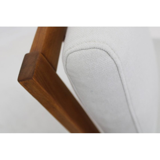 Image 1 of Paar vintage fauteuils in beukenhout en teak, Denemarken 1960