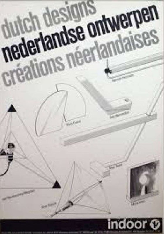 Image 1 of Delamp – Rob Wermenbol Voor Indoor – Dutch Design 1983