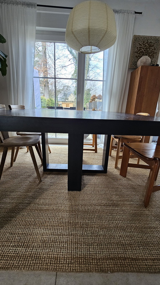 Image 1 of Prachtige vintage eettafel te koop