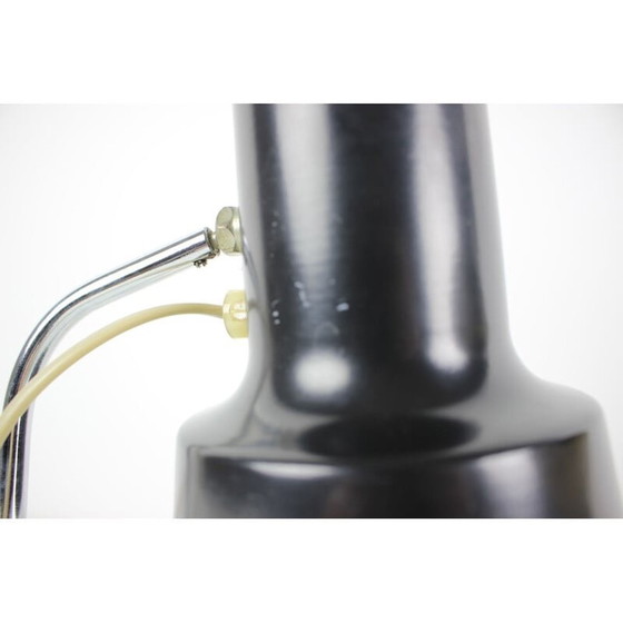 Image 1 of Paar vintage metalen tafellampen van Josef Hurka voor Napako, Tsjechië 1970