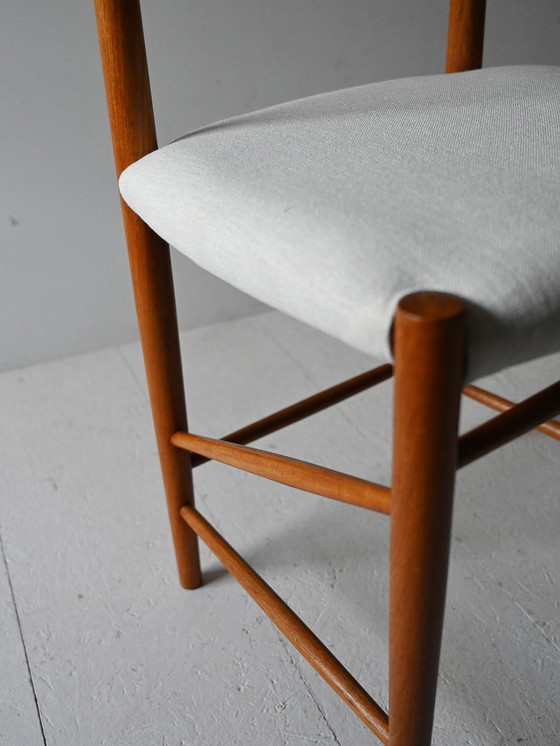 Image 1 of Set van vier Hans Wegner stoelen