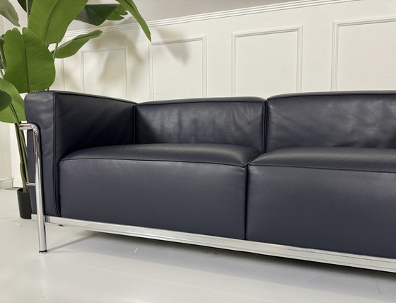 Image 1 of Cassina Lc3 Le Corbusier Designer Sofa Leder Origineel