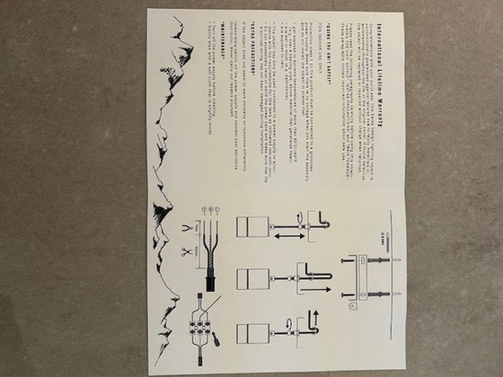 Image 1 of 2 Hanglampen Swiss Design Koch Serie Nieuw. Bestaat Ui 2 Lampen, 2 Pendules, Twee Ledlampen En Een Certificaat.