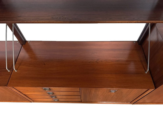 Image 1 of Vintage Palissander Louis Van Teeffelen Wandsysteem Voor Wébé