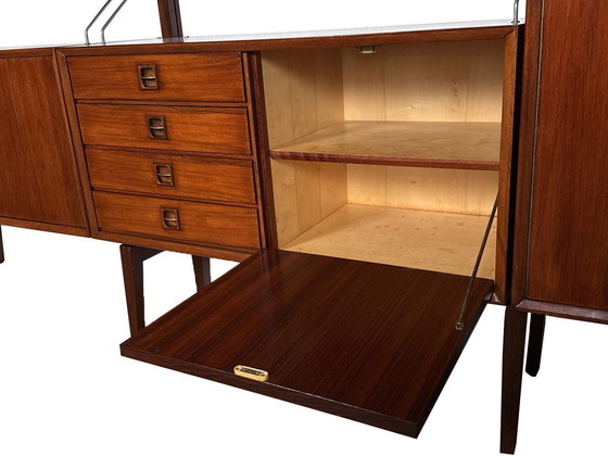 Image 1 of Vintage Palissander Louis Van Teeffelen Wandsysteem Voor Wébé