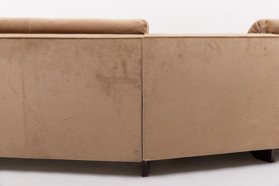 Image 1 of Gebogen sofa met Italiaans design uit 1960