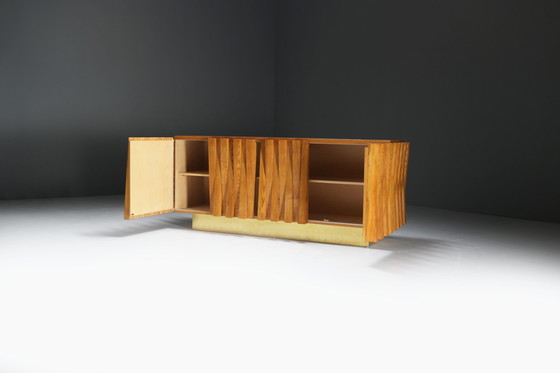 Image 1 of Prachtig vintage houten dressoir van L.A. Studi Italië