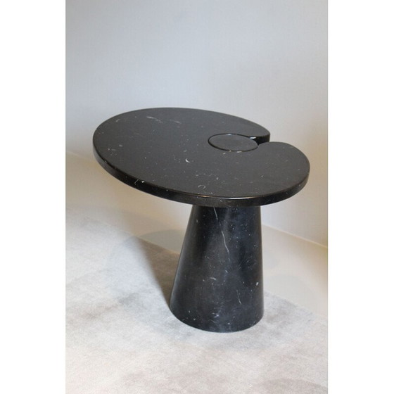 Image 1 of Vintage zwart marmeren salontafel