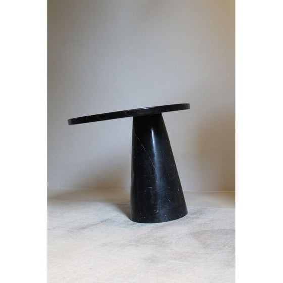 Image 1 of Vintage zwart marmeren salontafel