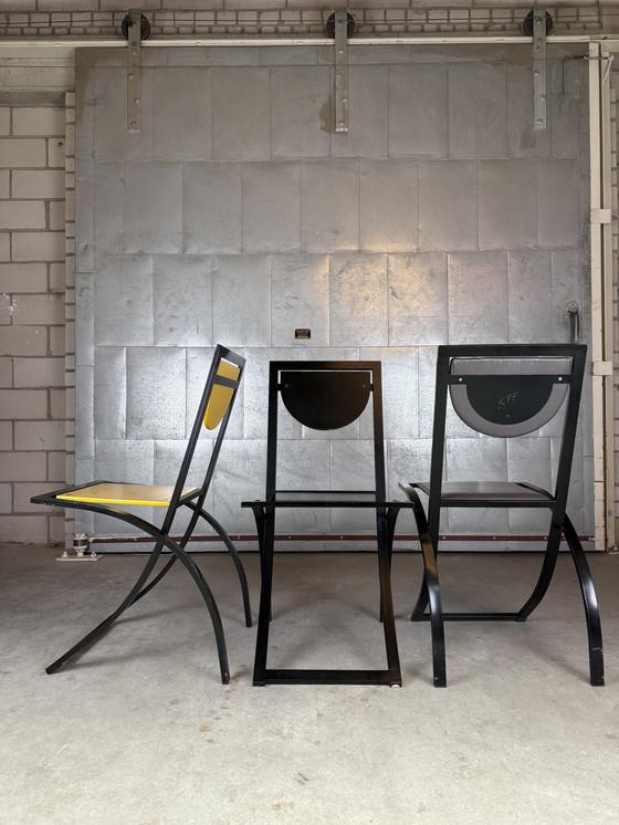 Image 1 of 3X Kff Sinus Chair By Karl Friedrich Förster