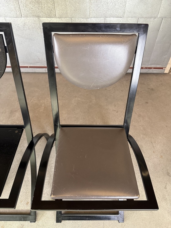 Image 1 of 3X Kff Sinus Chair By Karl Friedrich Förster